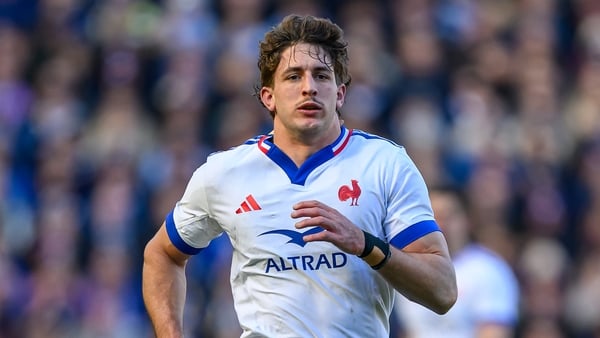 EDINBURGH, SCOTLAND - MARCH 7: Oscar Jegou of France during the Guinness Six Nations 2026 match between Scotland and France at Scottish Gas Murrayfield on March 7, 2026 (Photo by Malcolm Mackenzie/Getty Images)