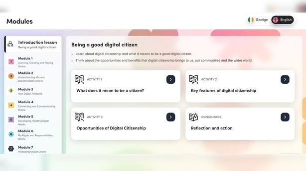 A sample of the modules from Switched On