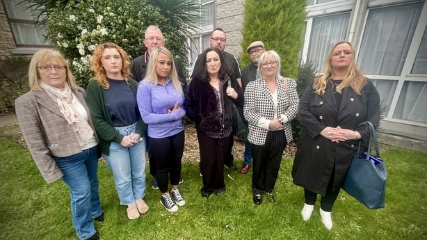 Family members of Creeslough explosion victims
