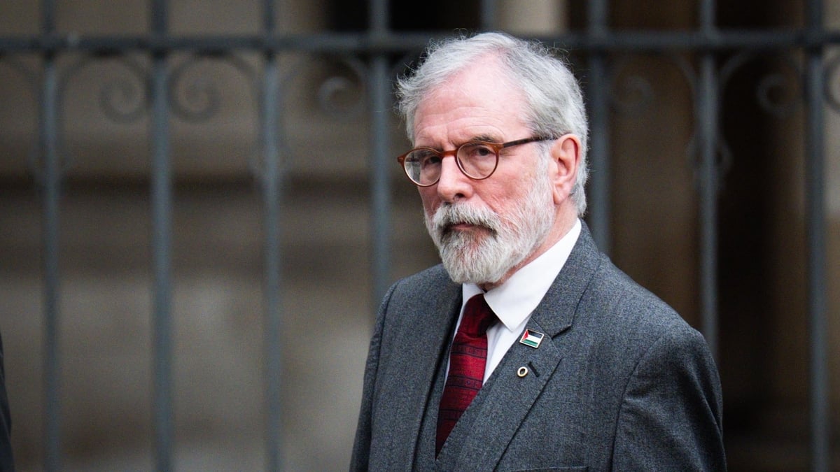 Day Two of the legal action against Gerry Adams 