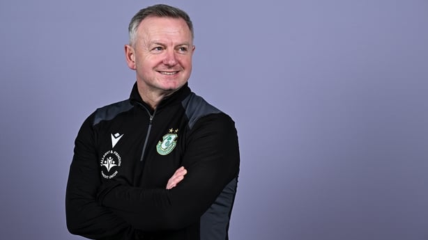 Shamrock Rovers manager James O'Callaghan