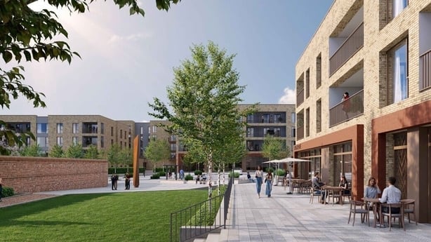 Glenveagh Homes lodged two separate Large Scale Residential Development (LRD) planning applications for two sites 