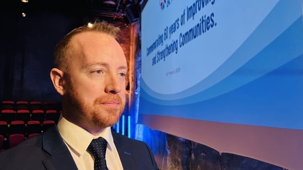 Michael Smyth at the COPE event in Galway 