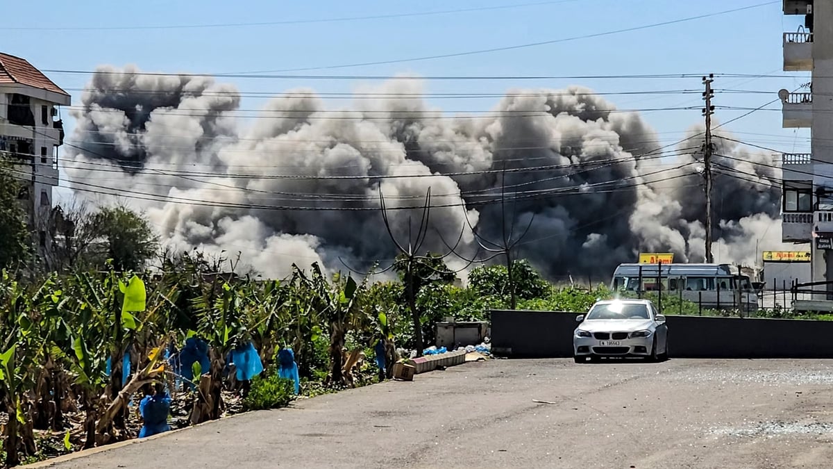 Hundreds of thousands displaced in Lebanon as the death toll approaching six hundred