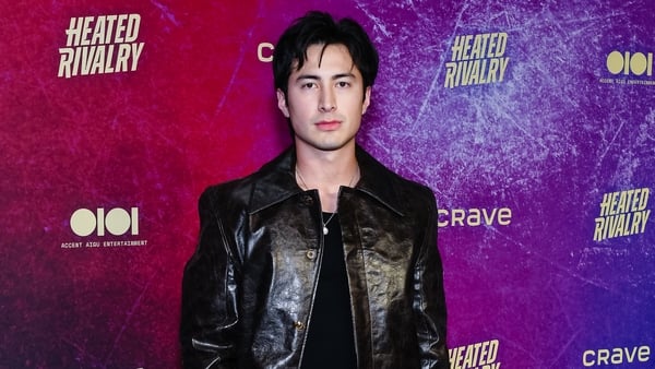 Hudson Williams attends the premiere of Heated Rivalry at TIFF Lightbox on 24 November, 2025 in Toronto, Ontario. (Photo by Harold Feng/Getty Images)