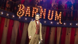 Lee Mead walks the tightrope in Barnum