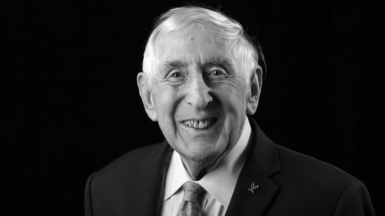 Dublin , Ireland - 29 November 2016; Dr Ronnie Delany - Olympic 1,500m Champion 1956. Dublin. (Phot…