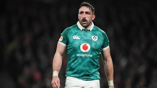 6 March 2026; Jack Conan of Ireland during the Guinness 6 Nations Rugby Championship match between Ireland and Wales at the Aviva Stadium in Dublin. Photo by Brendan Moran/Sportsfile