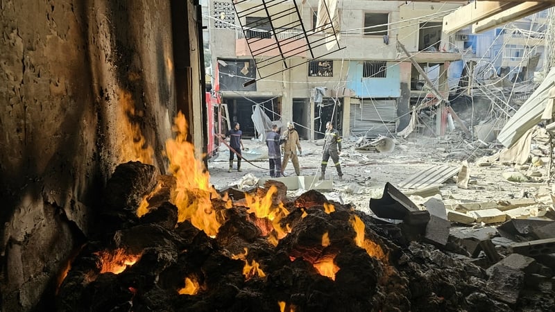 Lebanon says seven killed in Israeli strike on Beirut