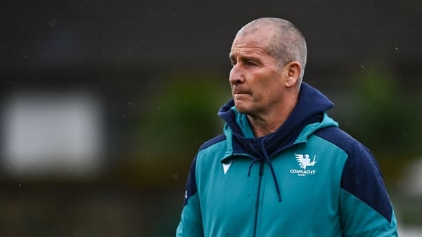 28 February 2026; Connacht head coach Stuart Lancaster before the United Rugby Championship match between Connacht and Glasgow Warriors at Dexcom Stadium in Galway. Photo by Tyler Miller/Sportsfile