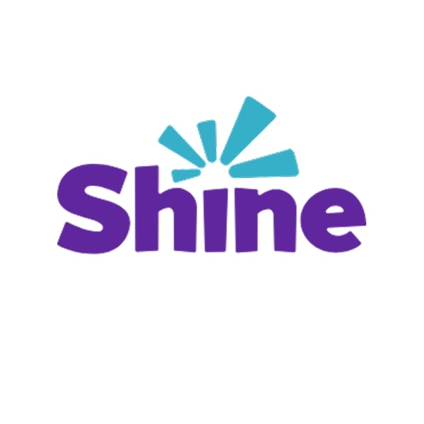 Logo for Shine a Mental Health charity help and support