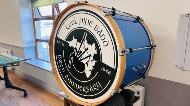 Keel Pipe Band in Acaill is preparing for its 80th anniversary 