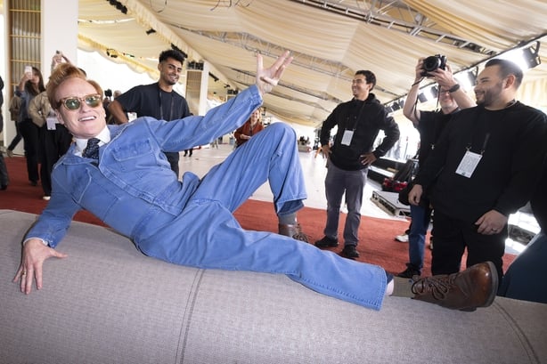 Host Conan O'Brien rolled out the red carpet kicking off festivities for Hollywood's biggest night. (Photo by Frank Micelotta/Disney via Getty Images)