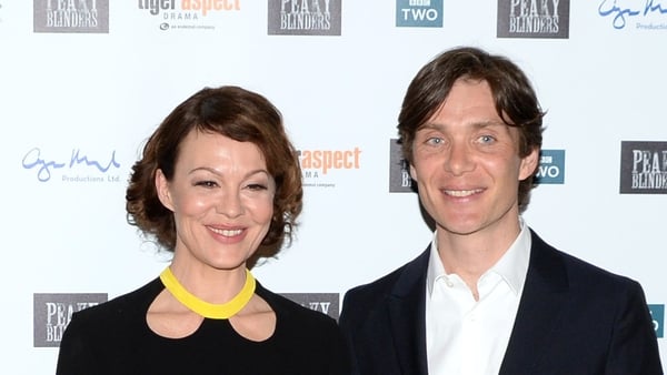 LONDON, ENGLAND - MAY 03: Paul Anderson, Helen McCrory and Cillian Murphy attend the Premiere of BBC Two's drama "Peaky Blinders" episode one, series three at BFI Southbank on May 3, 2016 in London, England. (Photo by Anthony Harvey/Getty Images)