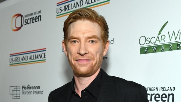Domhnall Gleeson attends the US-Ireland Alliance's 20th annual Oscar Wilde Awards