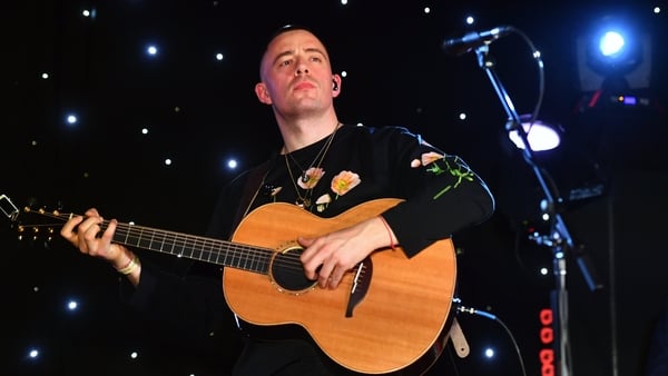Dermot Kennedy performs onstage during the US-Ireland Alliance's 20th annual Oscar Wilde Awards