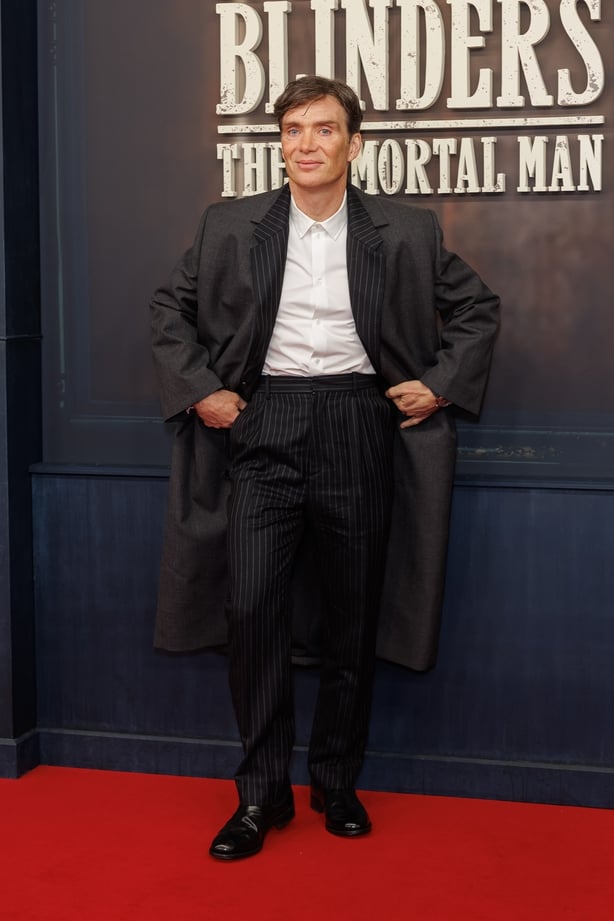 BERLIN, GERMANY - MARCH 12: Cillian Murphy attends the "Peaky Blinders: The Immortal Man" premiere at Kino International on March 12, 2026 in Berlin, Germany. (Photo by Gerome Defrance/WireImage)