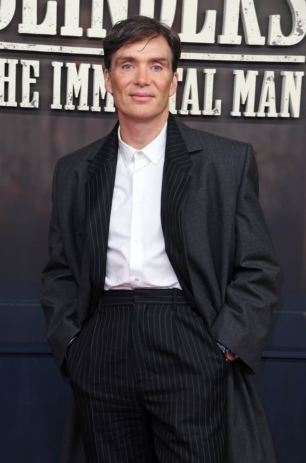BERLIN, GERMANY - MARCH 12: Irish actor Cillian Murphy attends the "Peaky Blinders: The Immortal Man" Netflix premiere at Kino International on March 12, 2026 in Berlin, Germany. (Photo by Tristar Media/WireImage)