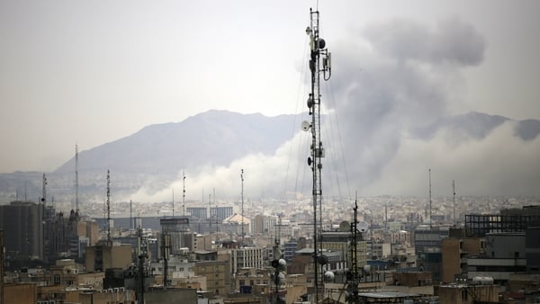 TEHRAN, IRAN - MARCH 13: Smoke rises after airstrikes in Tehran, Iran on March 13, 2026. Successive explosions were heard across the Iranian capital Tehran on Friday, amid continuing regional tensions following US and Israeli strikes on Iran (Photo by Fat