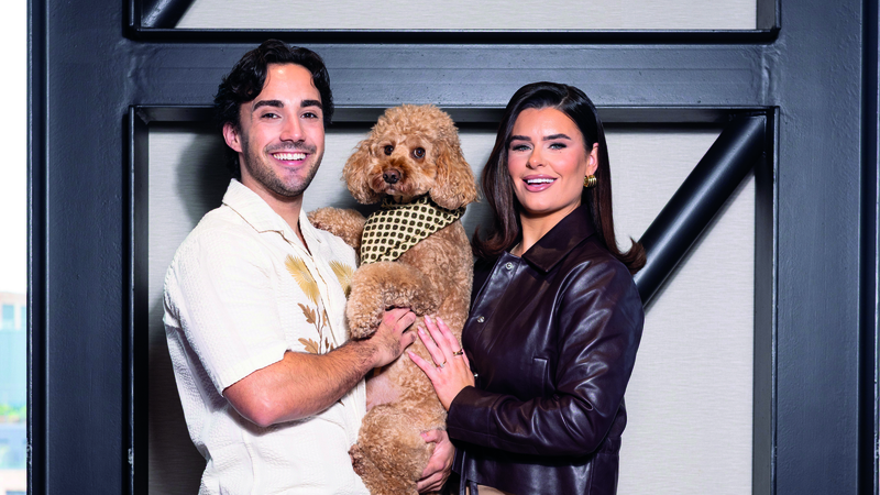 Jake Karen and their dog