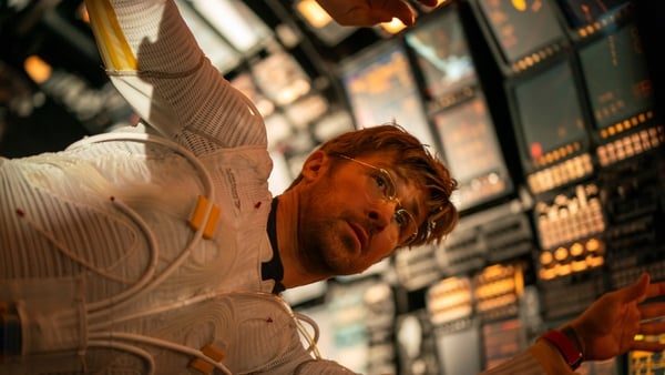 Ryan Gosling stars as Ryland Grace in Project Hail Mary Photo credit: Jonathan Olley © 2026 Amazon Content Services LLC. All Rights Reserved.