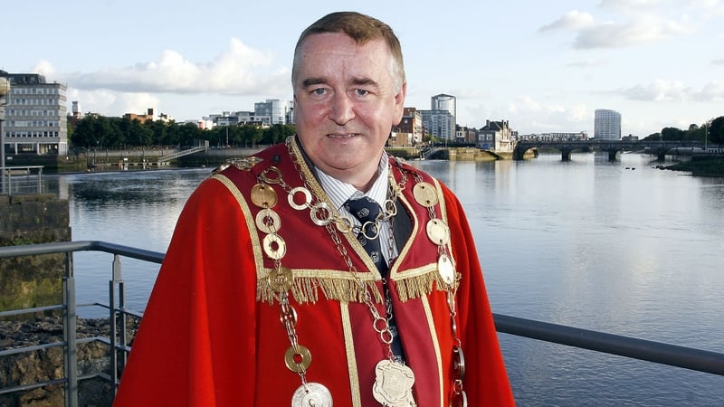 Former Mayor of Limerick Kevin Kiely at City Hall