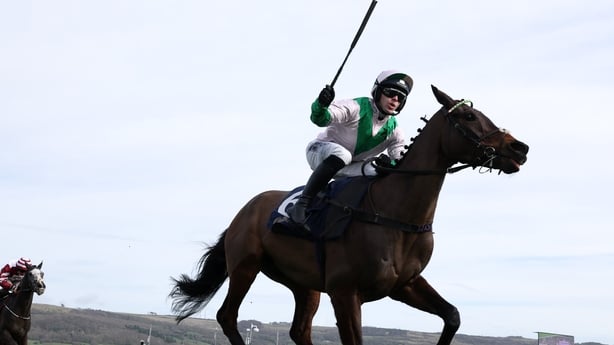 Wilful ridden by Jonjo O'Neill Jr winning the County Hurdle at Cheltenham in 2026