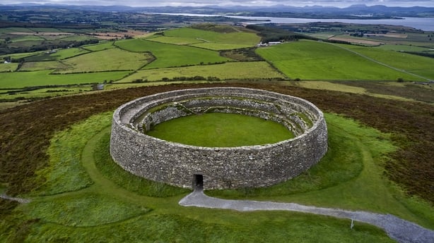 An Grianan of Aileach in Donegal