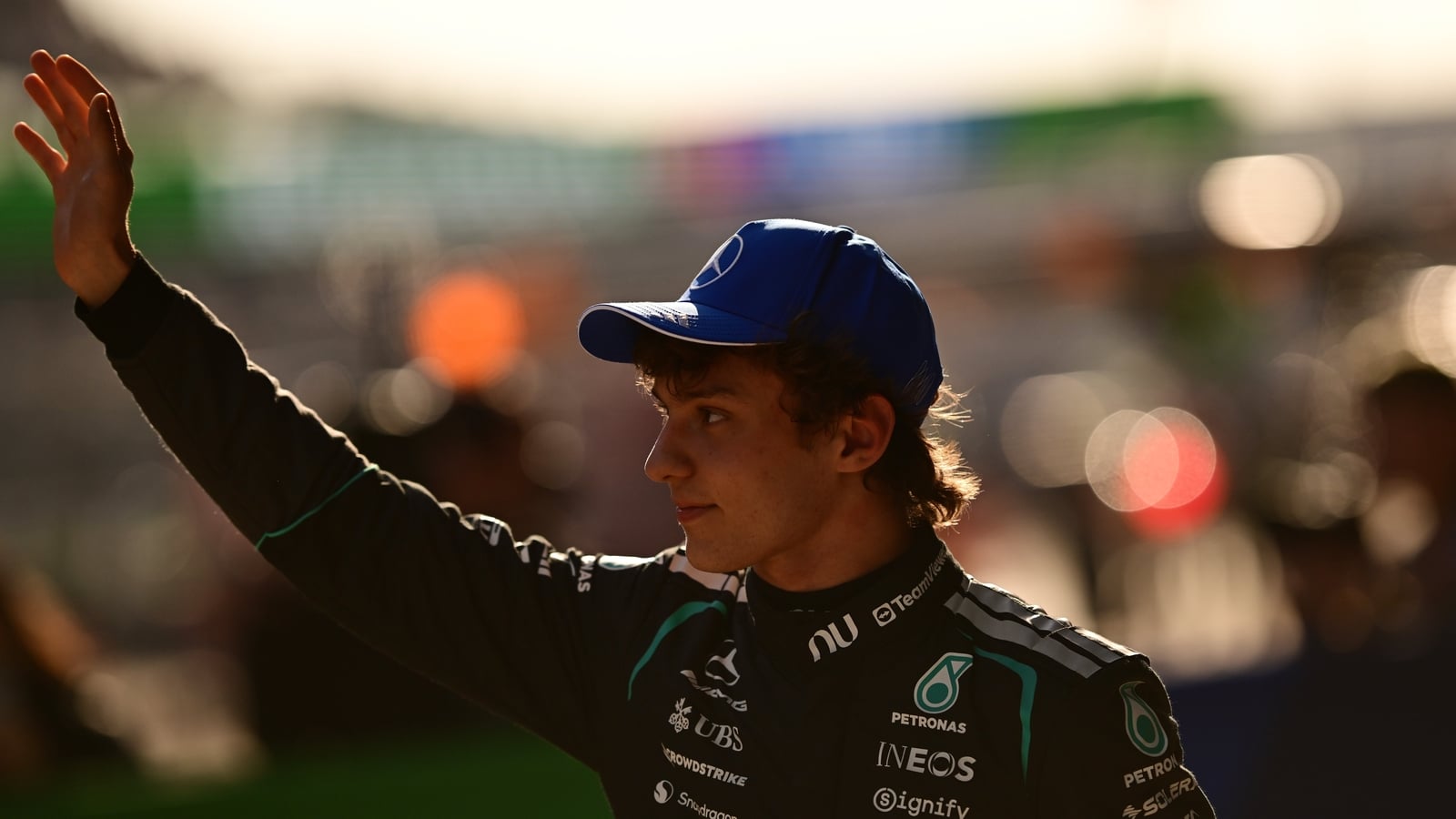 Antonelli makes F1 history to take pole in China