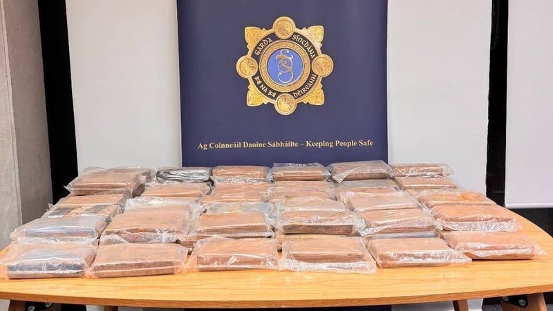 Two arrested after cocaine worth €5m seized in Monaghan