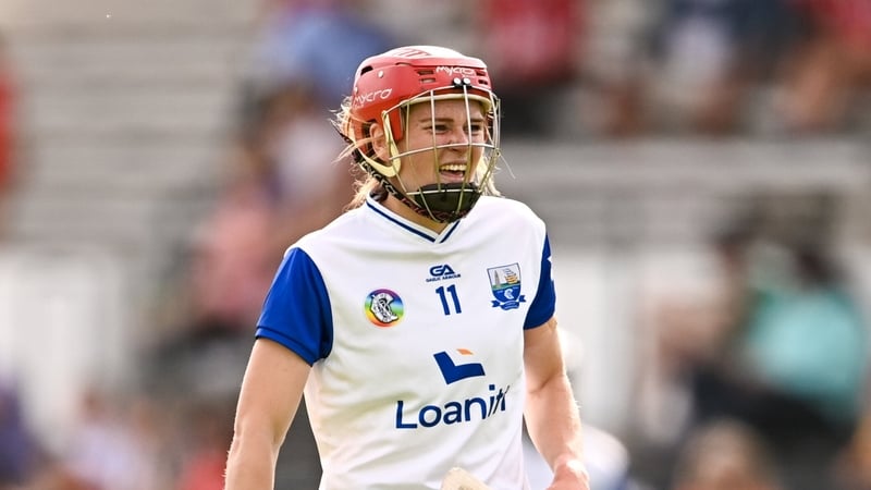 26 July 2025; Beth Carton of Waterford during the Glen Dimplex All-Ireland Camogie Senior Championship semi-final match between Cork and Waterford at UPMC Nowlan Park, Kilkenny. Photo by Ben McShane/Sportsfile