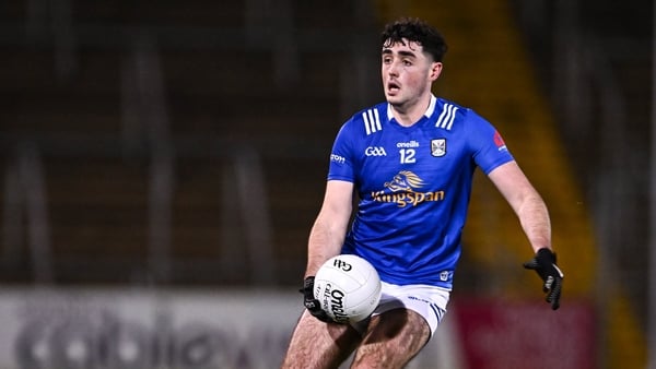 3 January 2024; Ryan Donohue of Cavan during the Bank of Ireland Dr McKenna Cup Group B match between Cavan and Derry at Kingspan Breffni in Cavan. Photo by Piaras Ó Mídheach/Sportsfile
