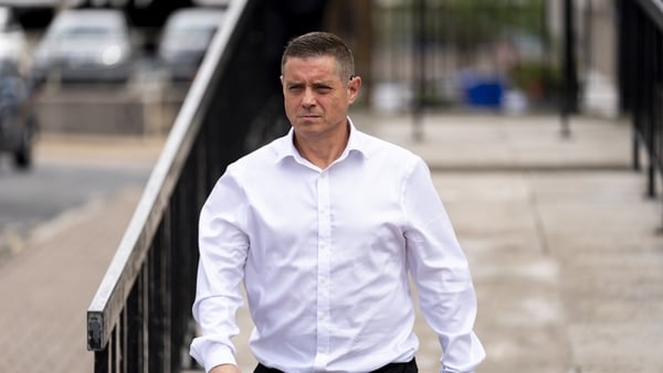 File photo dated 14/01/26 of File photo dated 26/08/25 of former London's Burning actor John Alford outside St Albans Magistrates' Court, Hertfordshire, where he was on trial for sexually assaulting two girls aged 14 and 15 during a party at a friend's ho