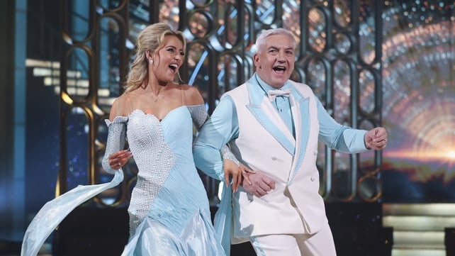 Paudie Moloney with Pro Dancer Laura Nolan