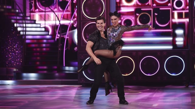 Eric Roberts with Pro Dancer Arianna Favaro