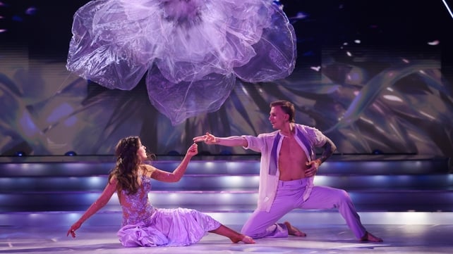 Paudie Moloney with Pro Dancer Laura Nolan