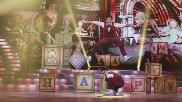 Eric Roberts with Pro Dancer Arianna Favaro 