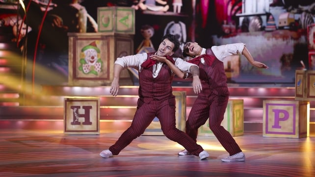 Eric Roberts with Pro Dancer Arianna Favaro