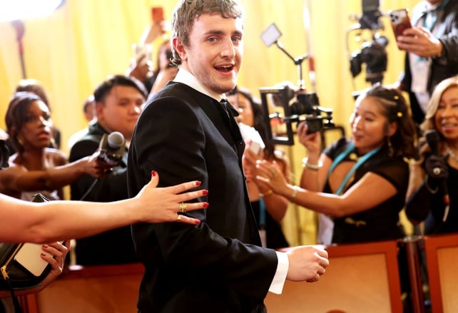 Paul Mescal attends the 98th Annual Academy Awards at the Dolby Theatre in Hollywood, California on 15 March, 2026. (Photo by VALERIE MACON / AFP)