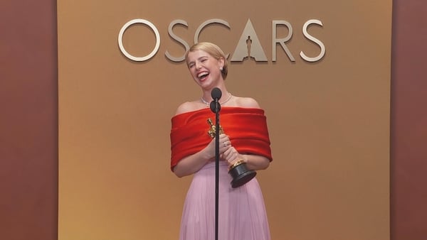 'Don't go to bed – keep partying' - Jessie Buckley sends message back home after Oscars win