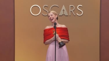 "Don't go to bed – keep partying!" Jessie Buckley sends message back home after Oscars win