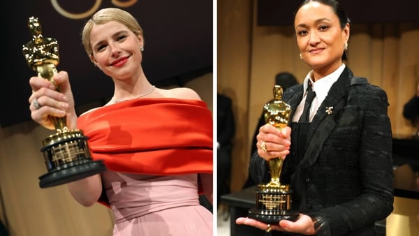 Jessie Buckley and Autumn Durald Arkapaw