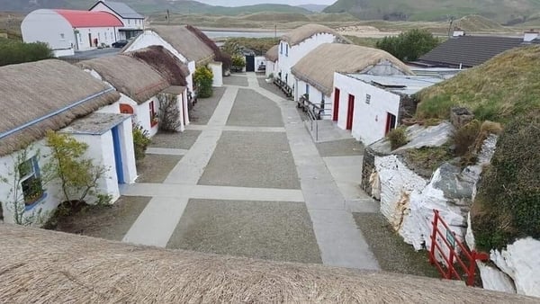 View of the The Doagh Famine Village