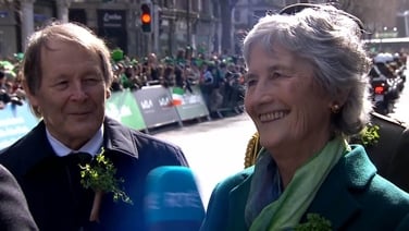 President Connolly discusses her childhood St Patrick's Days