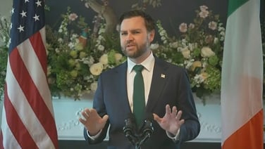 Vance 'very grateful for everything that unites people of Ireland' with US