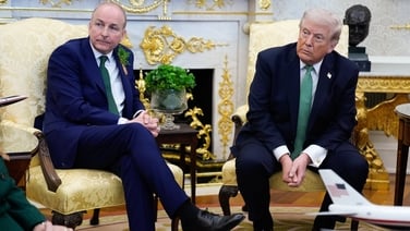 Taoiseach meets Trump in Oval Office