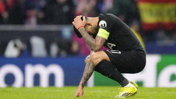 Cristian Romero centre-back left-back of Tottenham and Argentina during the UEFA Champions League 2025/26 Round of 16 First Leg match between Atletico de Madrid and Tottenham Hotspur FC at Estadio Riyadh Air Metropolitano on March 10, 2026 in Madrid, Spain. (Photo by Jose Breton/Pics Action/NurPhoto