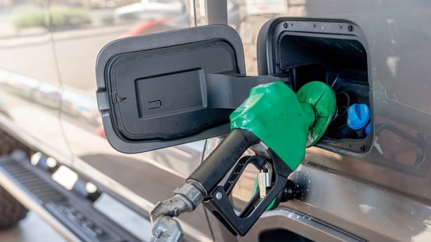 A vehicle is refueled with diesel gasoline at a Maverick gas station in Victorville, California, US, on Tuesday, March 17, 2026. US diesel rose above $5 a gallon for the first time since December 2022, the latest sign of surging fuel price pressures menacing the global economy as the war in Iran con