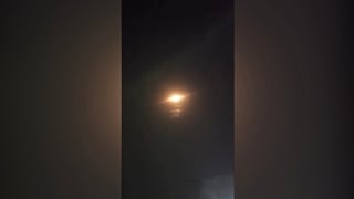 Footage shows missiles with cluster warheads flying from Iran over Tel Aviv