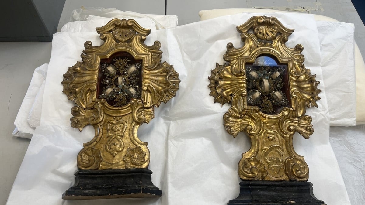 Czech reliquaries recovered by Gardaí